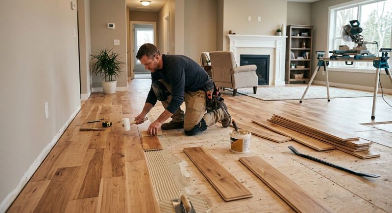 Engineered Wood Installation in Rockville, IN