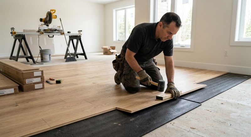 Engineered Wood Installation in Rockville, IN