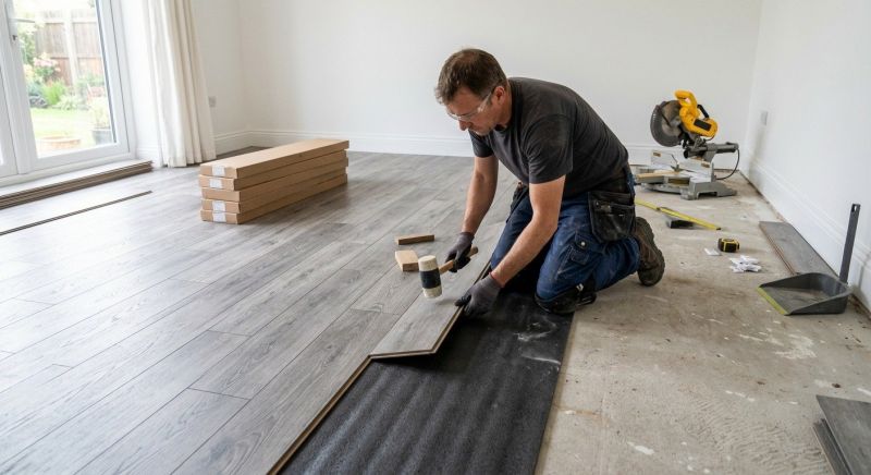 Laminate Floor Installation in Greencastle, IN