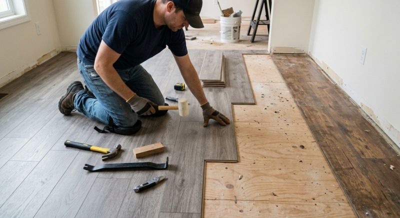 Laminate Floor Replacement in West Terre Haute, IN