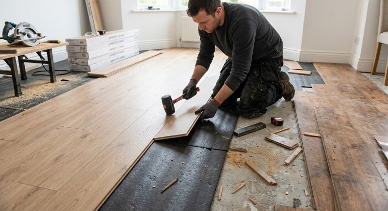 Laminate Flooring Replacement in Rockville, IN