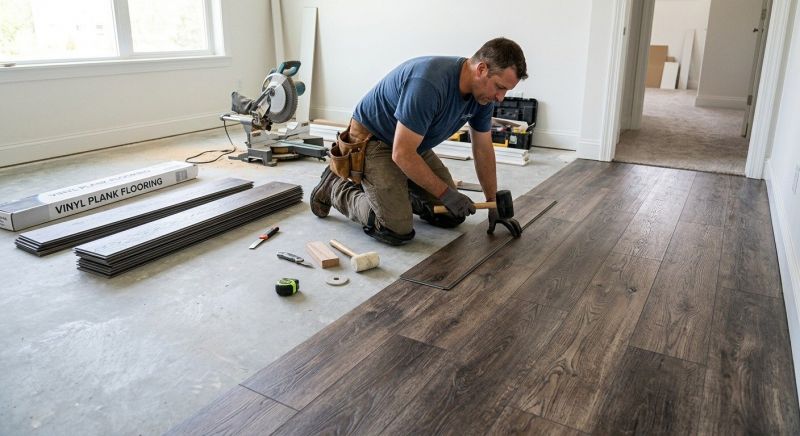Linoleum Floor Installation in Greencastle, IN