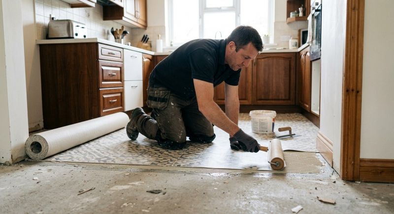 Linoleum Floor Installation in Parke County, IN