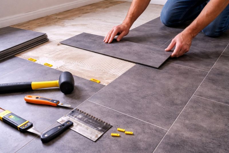 Luxury Vinyl Tile Installation in Clay County, IN