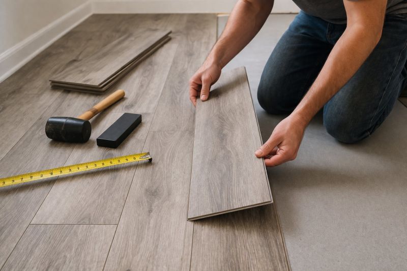 Luxury Vinyl Tile Installation in Mecca, IN
