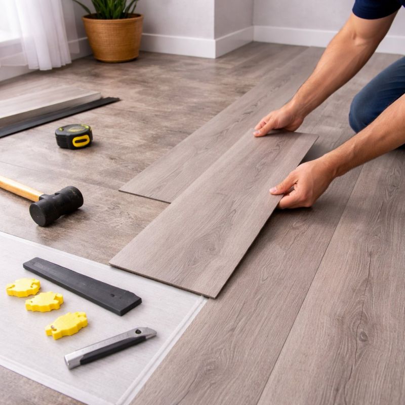 Lvt Flooring Installation in West Terre Haute, IN