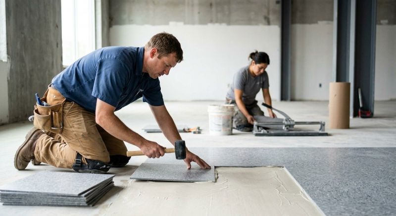 Lvt Flooring Installation in West Terre Haute, IN