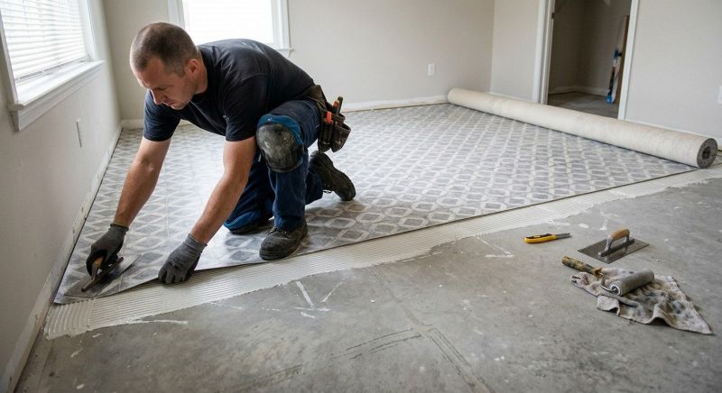 Sheet Flooring Installation in Brazil, IN