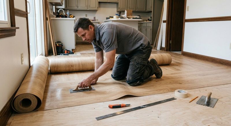 Sheet Flooring Installation in Terre Haute, IN