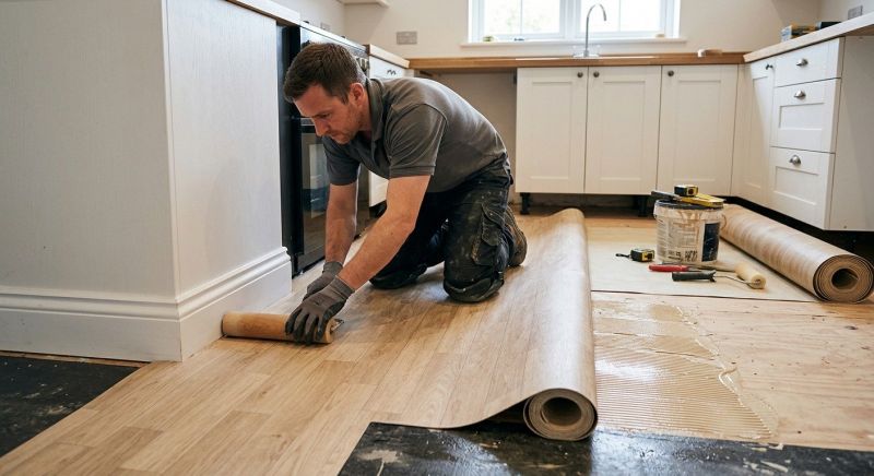 Sheet Linoleum Installation in West Terre Haute, IN