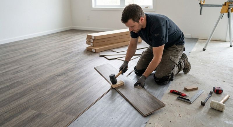 Vinyl Floor Replacement in Rockville, IN