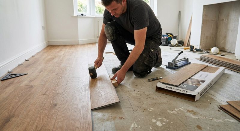 Vinyl Tile Installation in Rockville, IN