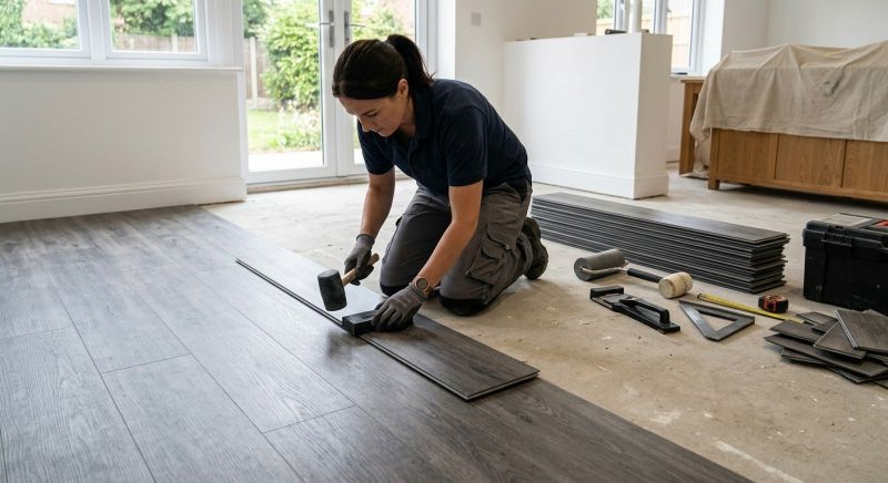 Vinyl Tile Replacement in Rockville, IN
