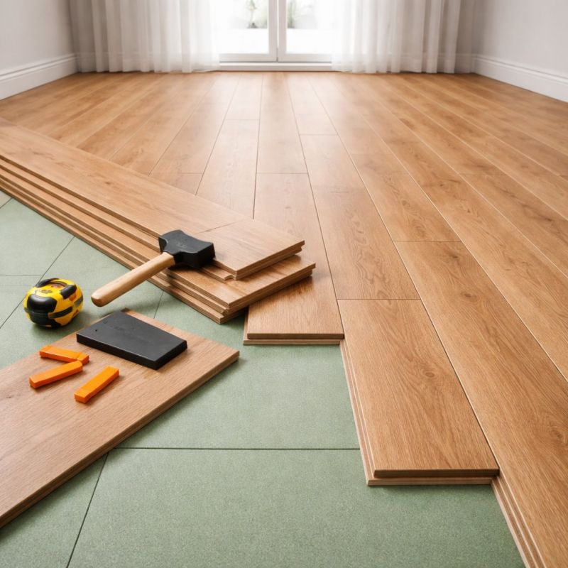 Wood Laminate Installation in Rockville, IN